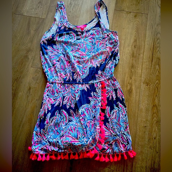 Lilly Pulitzer Pants - EUC Lilly Pulitzer romper sz M